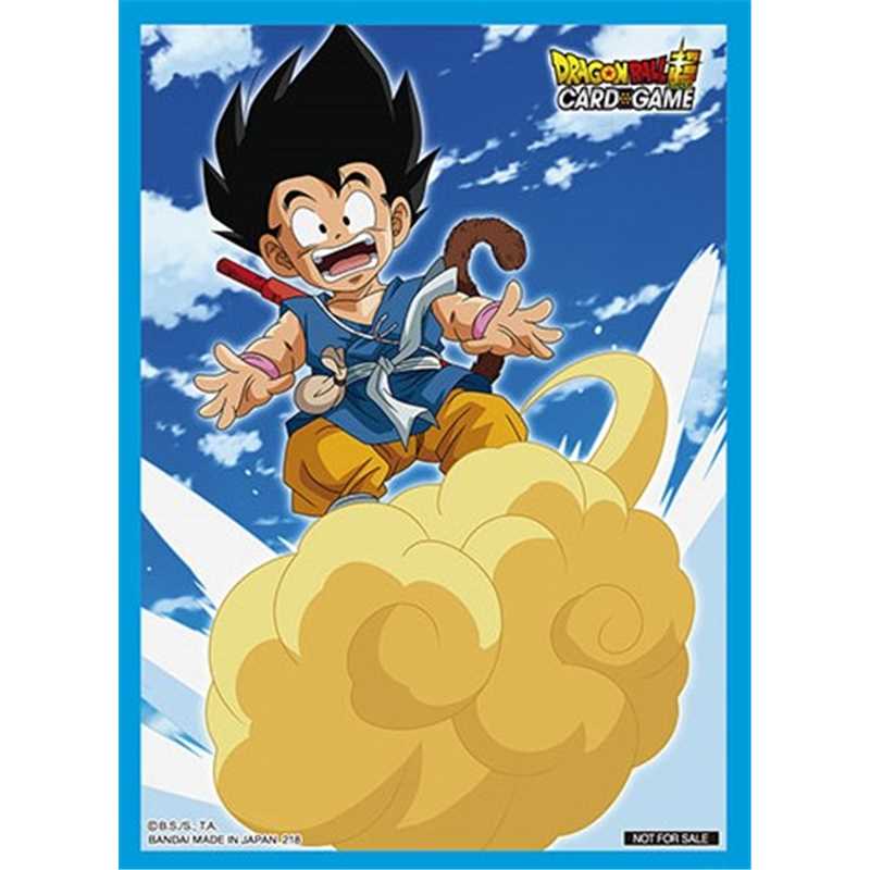 Dragon Ball Fusion World - Standard Size Deck Protector Sleeves - Childhood Goku