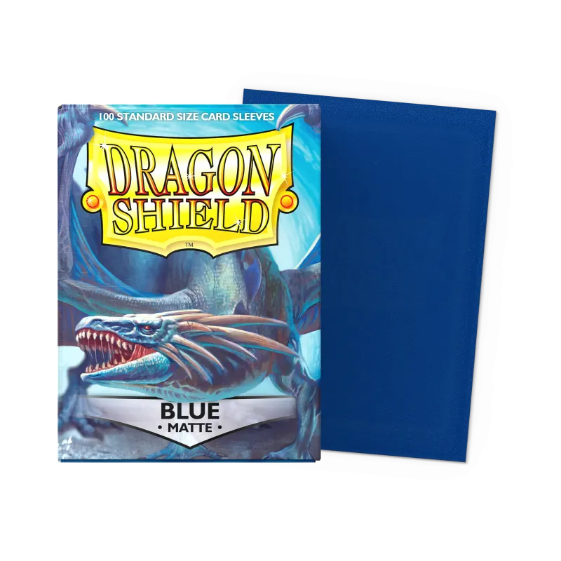 Dragon Shield: Blue - Matte Sleeves - Standard Size