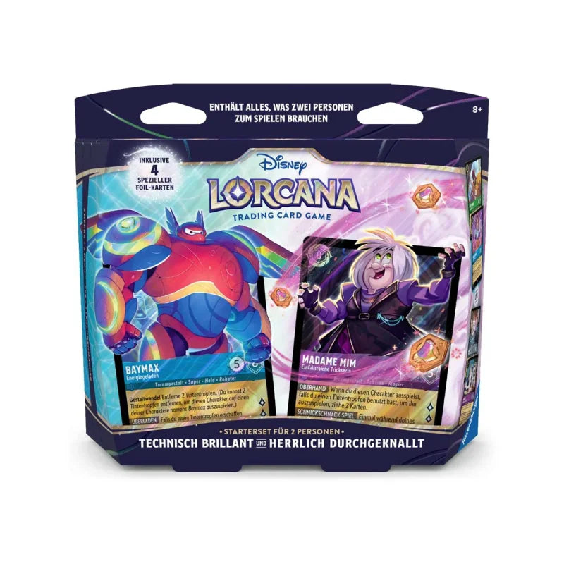 Disney Lorcana TCG - Die Stadt Hyperia Zwei-Spieler Starterdeck - Deutsch
