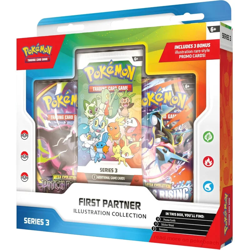 Pokémon First Partner Illustration Collection - Series 3 - Englisch