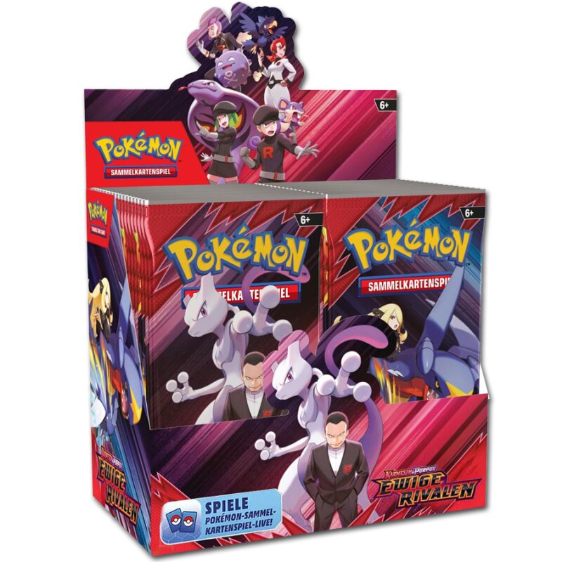 Pokemon TCG - Karmesin & Purpur 10: Ewige Rivalen Display (36 Booster) - Deutsch