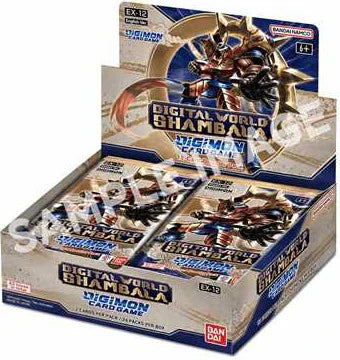 Digimon Card Game - Digital World Shambala EX-12 - Display (24 Packs) Englisch