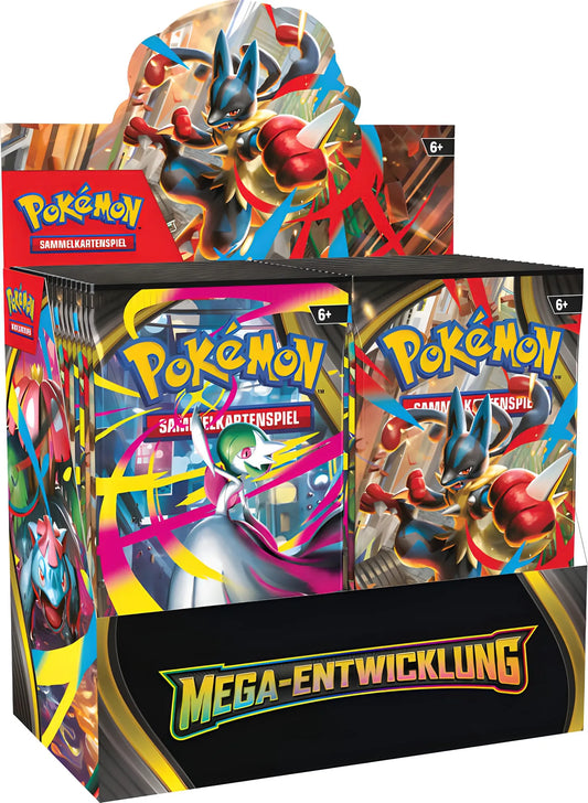 Pokemon TCG - Mega-Entwicklung Boosterdisplay - Deutsch