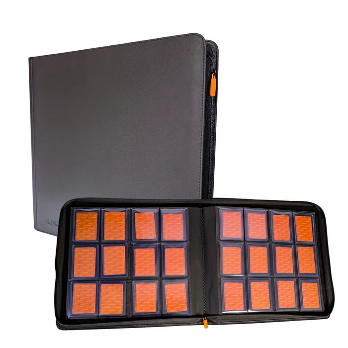 TCG Toploader-Binder 4x3 mit Zipper - Friki Monkey