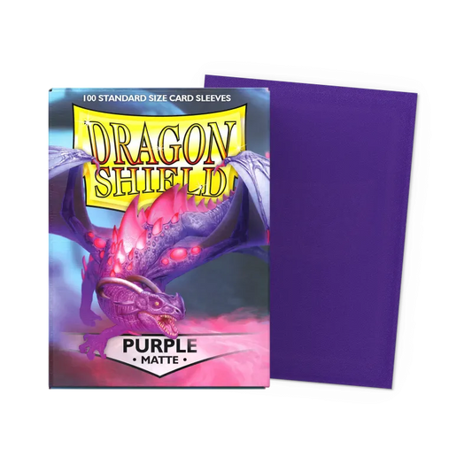 Dragon Shield: Purple - Matte Sleeves - Standard Size