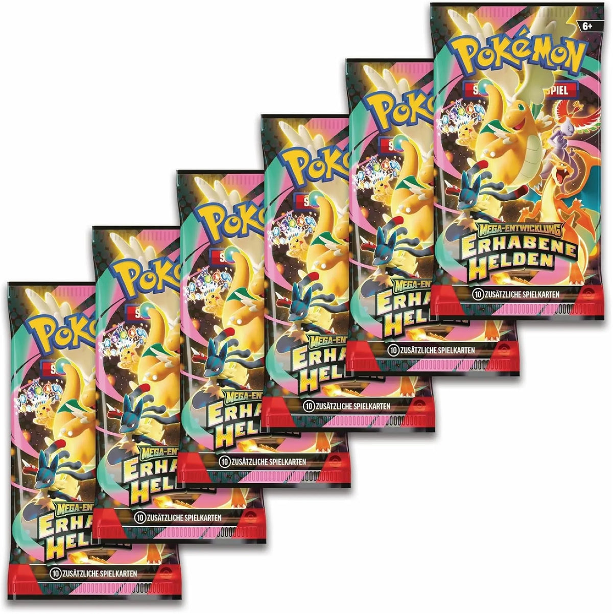Pokemon TCG - Mega-Entwicklung Erhabene Helden Boosterbundle - Deutsch