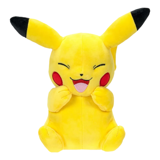 Pokémon - Pikachu lachend - Plüschfigur (20 cm)