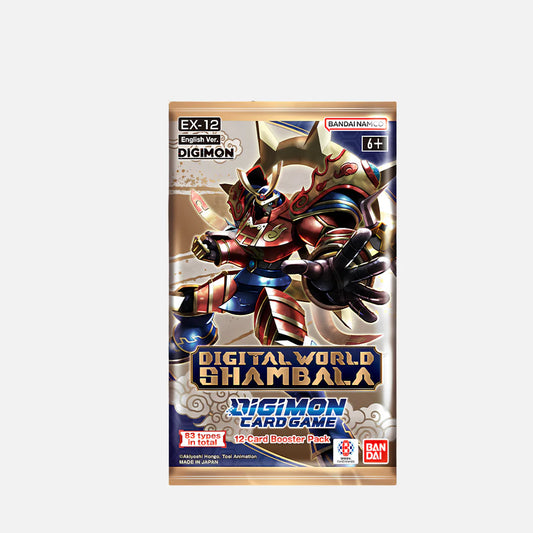 Digimon Card Game - Digital World Shambala EX-12 - Booster - Englisch
