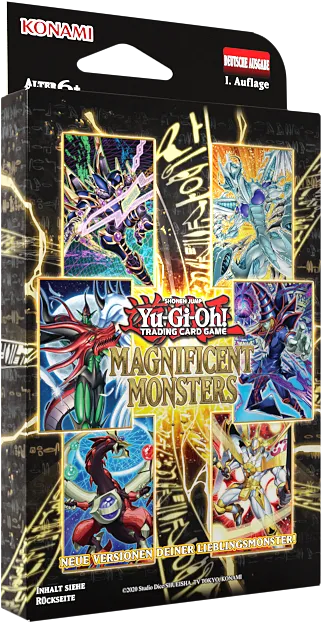Yu-Gi-Oh - Magnificent Monsters - Box - Deutsch