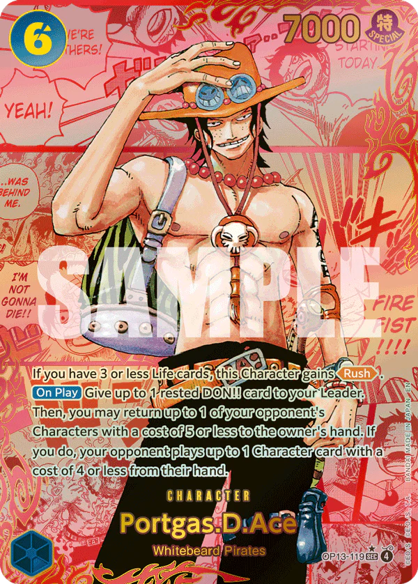 One Piece Card Game OP13 Carrying on His Will Booster Englisch