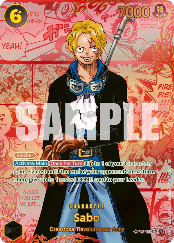 One Piece Card Game OP13 Carrying on His Will Booster Englisch