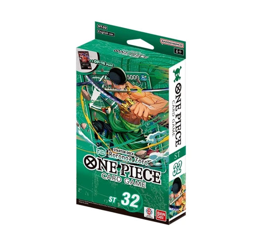 One Piece Card Game - STARTER DECK - Roronoa Zoro - [ST-32] - Englisch