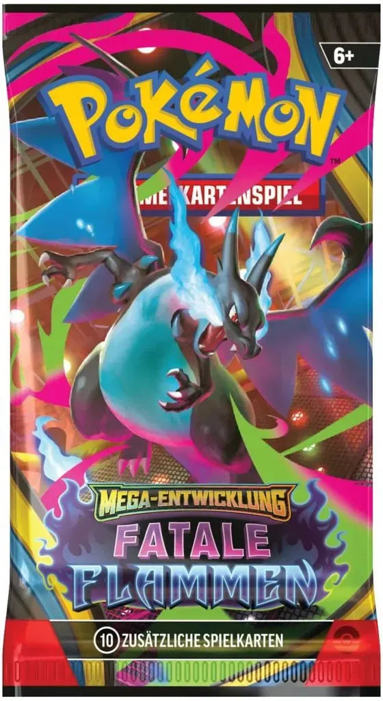 Pokémon TCG - Mega-Entwicklung – Fatale Flammen - Boosterdisplay - Deutsch