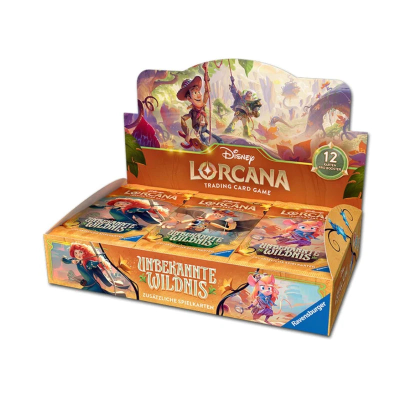 Disney Lorcana TCG - Unbekannte Wildnis - Display - Deutsch