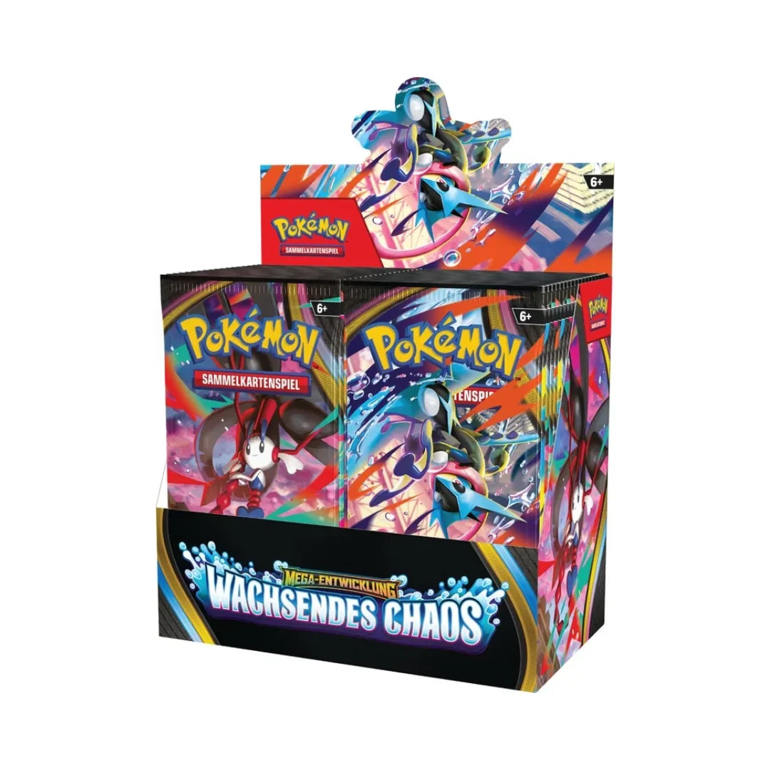 Pokémon TCG - Mega-Entwicklung – Wachsendes Chaos - Boosterpack - Deutsch