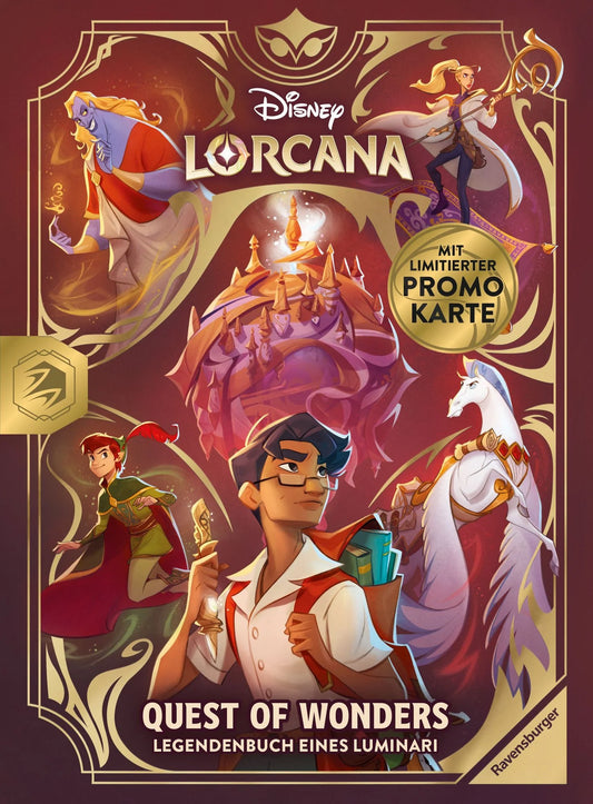 Disney Lorcana - Quest of Wonders - Legendenbuch eines Luminari