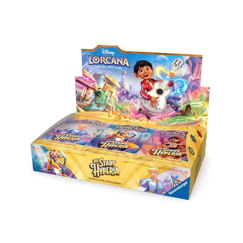 Disney Lorcana TCG - Die Stadt Hyperia - Display - Deutsch