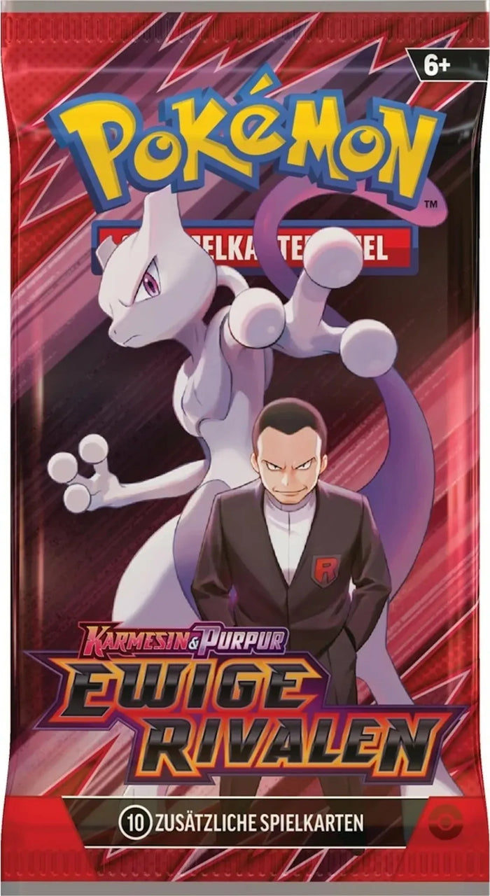 Pokemon TCG - Karmesin & Purpur 10: Ewige Rivalen - Booster - Deutsch