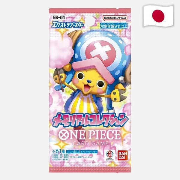 One Piece Card Game – EB01 Memorial Collection Display (Japanisch)
