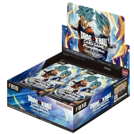 Dragon Ball Super Card Game - Fusion World - FB10 - Cross Force - Display [ENG]