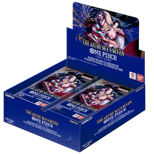 One Piece Card Game OP14 The Azure Sea's Seven Display – Englisch