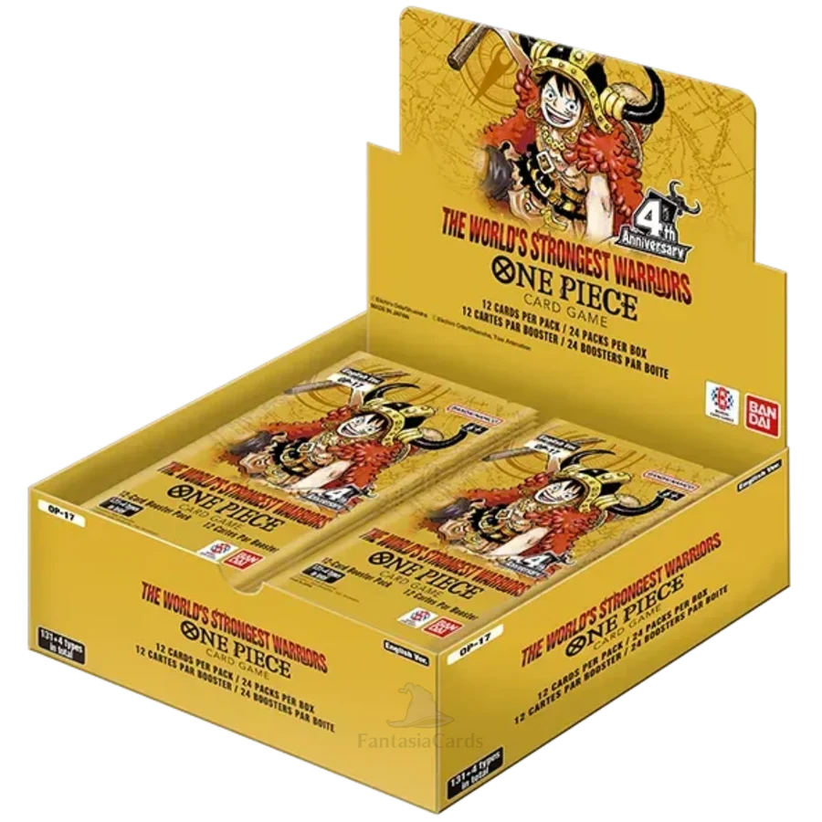 One Piece Card Game - OP17 - The Worlds Strongest Warriors - Display [ENG]
