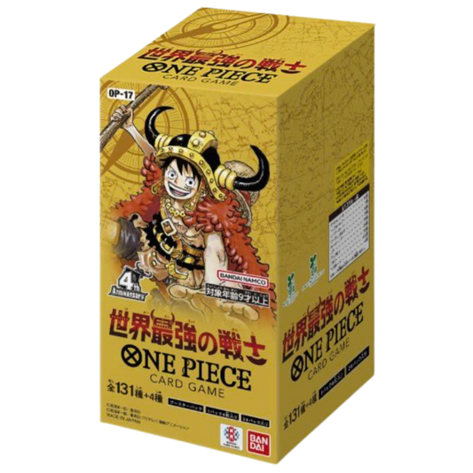 One Piece Card Game - OP17 - The Worlds Strongest Warriors - Display [JP]