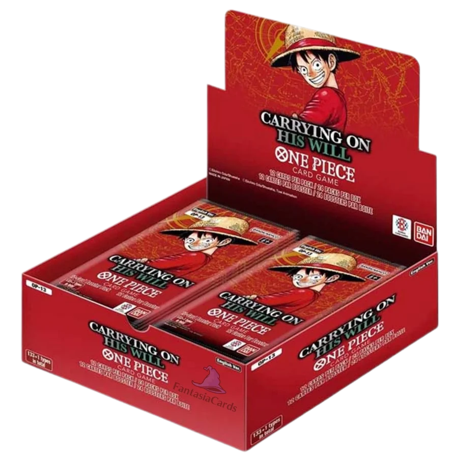 One Piece Card Game - OP13 Carrying on His Will - Display – Englisch