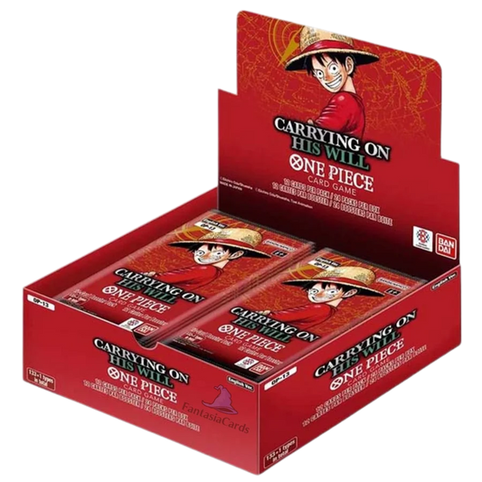 One Piece Card Game - OP13 Carrying on His Will - Display – Englisch