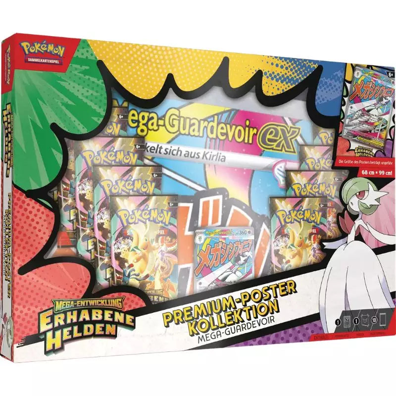 Pokémon  - Premium-Poster-Kollektion - Erhabene Helden: Mega-Guardevoir - Deutsch