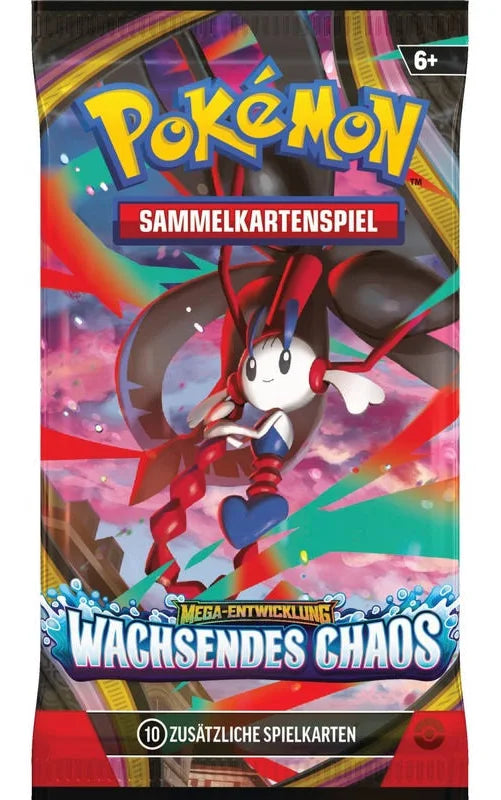 Pokémon TCG - Mega-Entwicklung – Wachsendes Chaos - Boosterpack - Deutsch