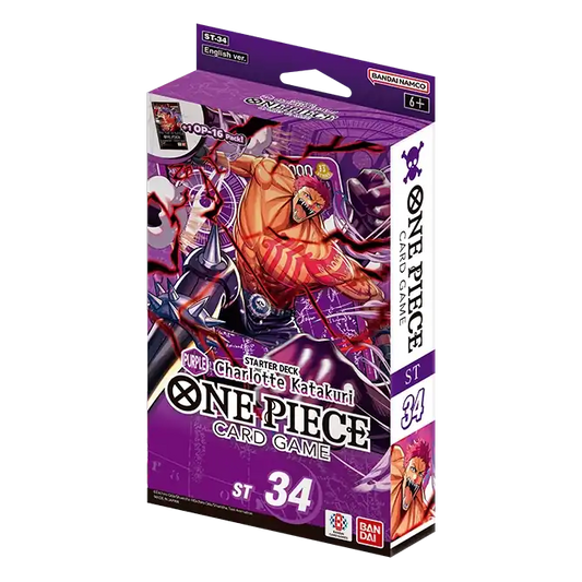 One Piece Card Game - STARTER DECK - Charlotte Katakuri - [ST-34] - Englisch