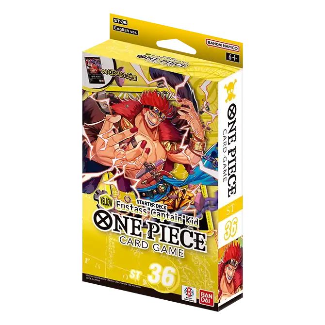 One Piece Card Game - STARTER DECK - Eustass Captain Kid - [ST-36] - Englisch
